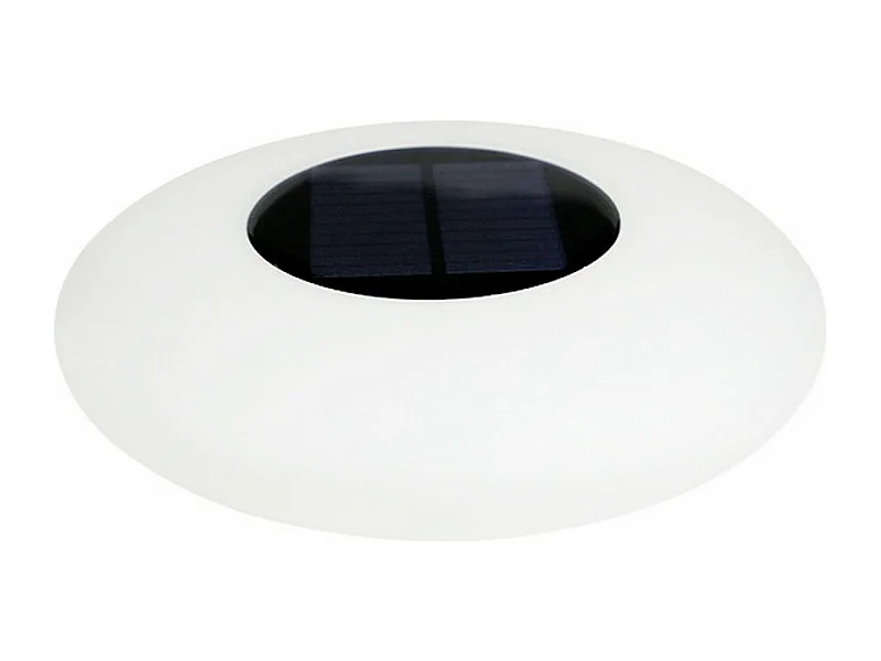 Oplaadbare Buitenlamp Lucilla, Wit, 25x7x25 cm, Majestic