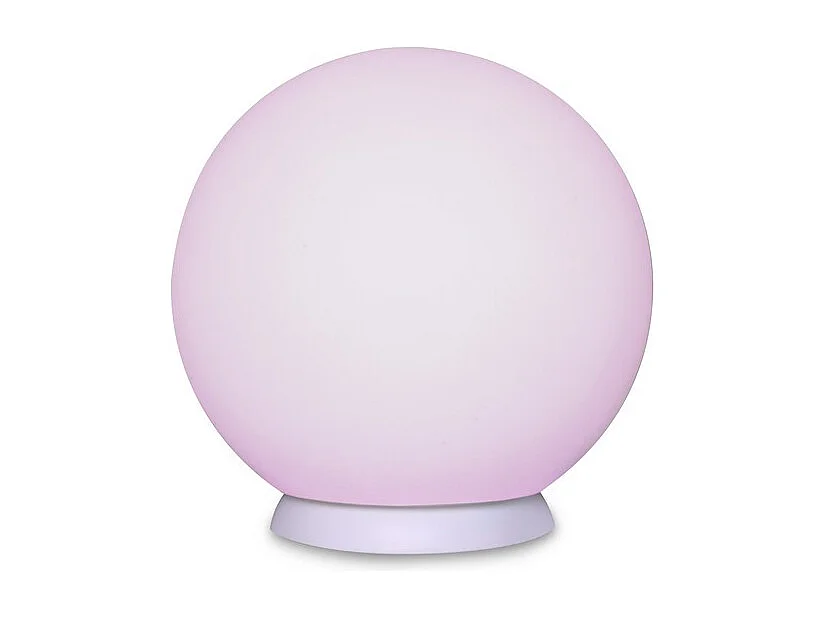 Lampe d'Extérieur Rechargeable Lucilla, Blanc, 35x35x35 cm, Majestic