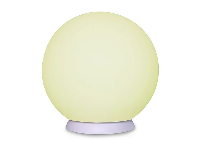 Oplaadbare Buitenlamp Lucilla, Wit, 30x30x30 cm, Majestic