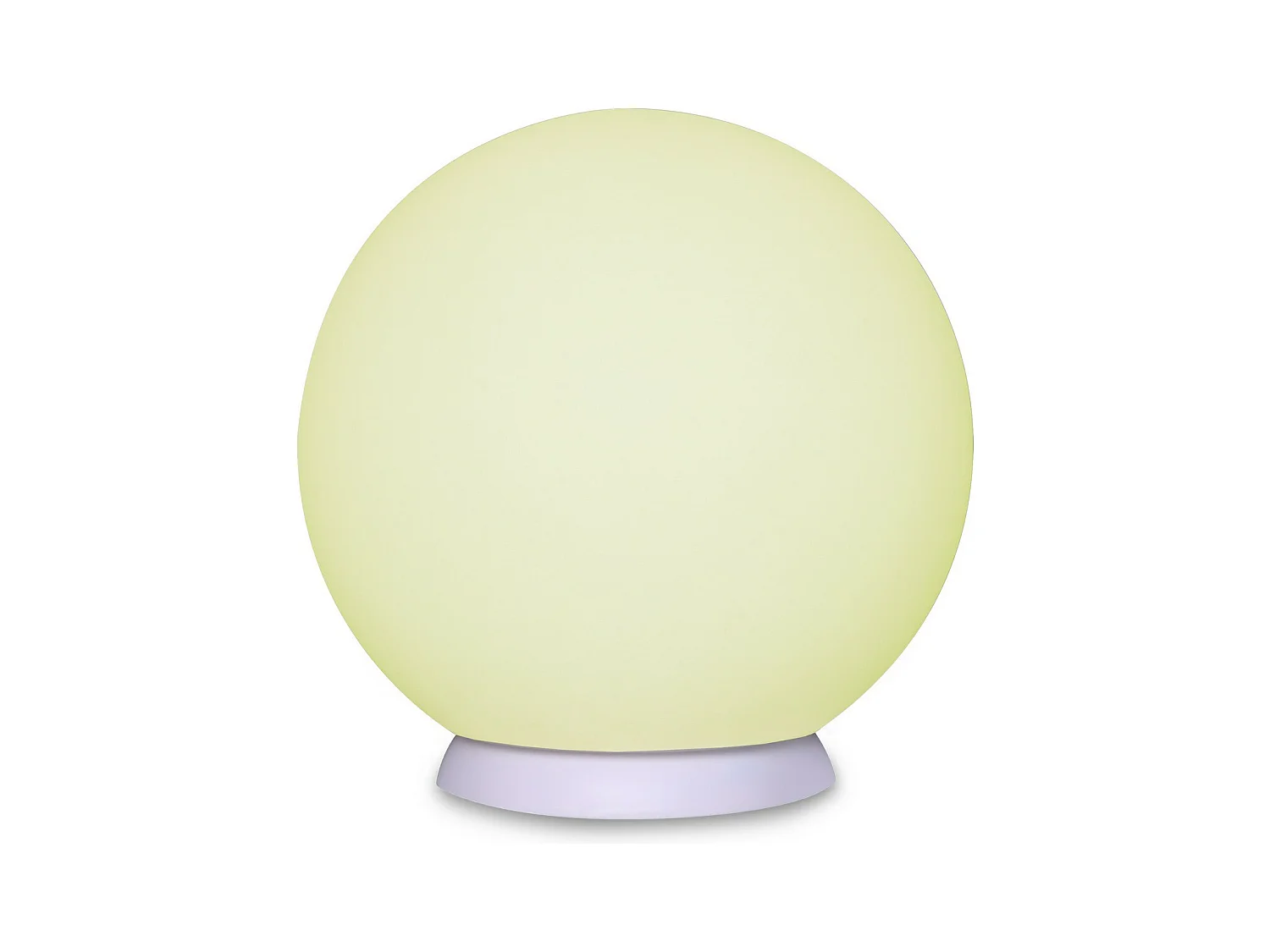 Lampe d'Extérieur Rechargeable Lucilla, Blanc, 30x30x30 cm, Majestic