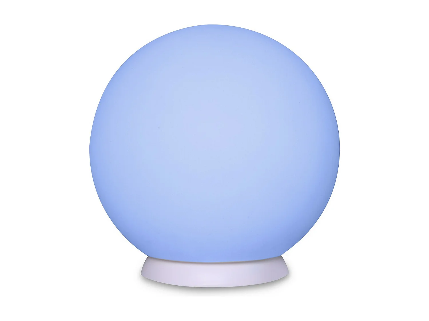 Oplaadbare Buitenlamp Lucilla, Wit, 25x25x25 cm, Majestic