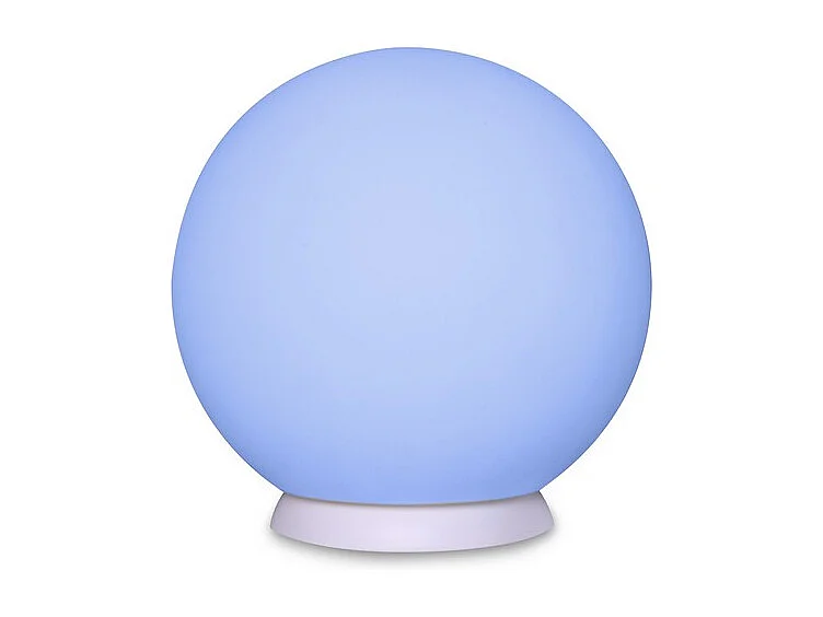 Oplaadbare Buitenlamp Lucilla, Wit, 25x25x25 cm, Majestic