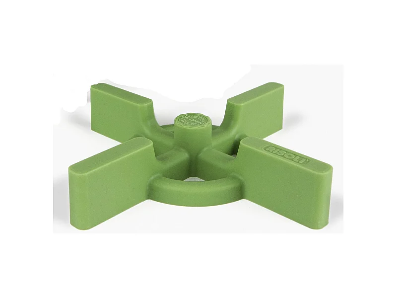 Onderzetter Les Accessoires, Groen, 17x17x3 cm, Risolì