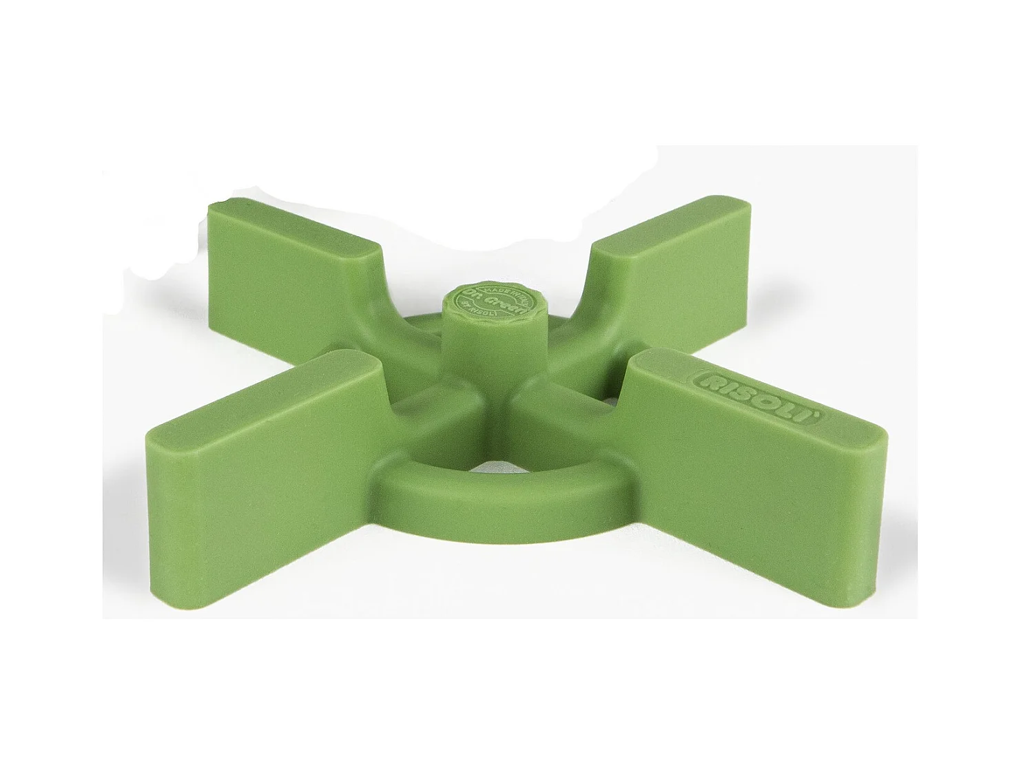 Dessous de Plat Les Accessoires, Vert, 17x17x3 cm, Risolì