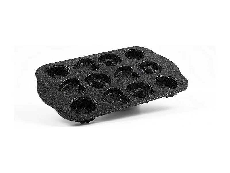 Moule à Gâteau Royal D'Alù, Noir, 30x18,5x3 cm, Risolì