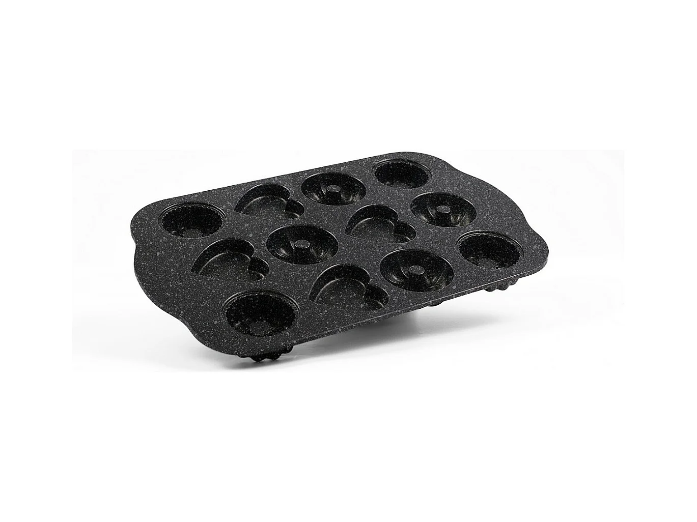 Moule à Gâteau Royal D'Alù, Noir, 30x18,5x3 cm, Risolì