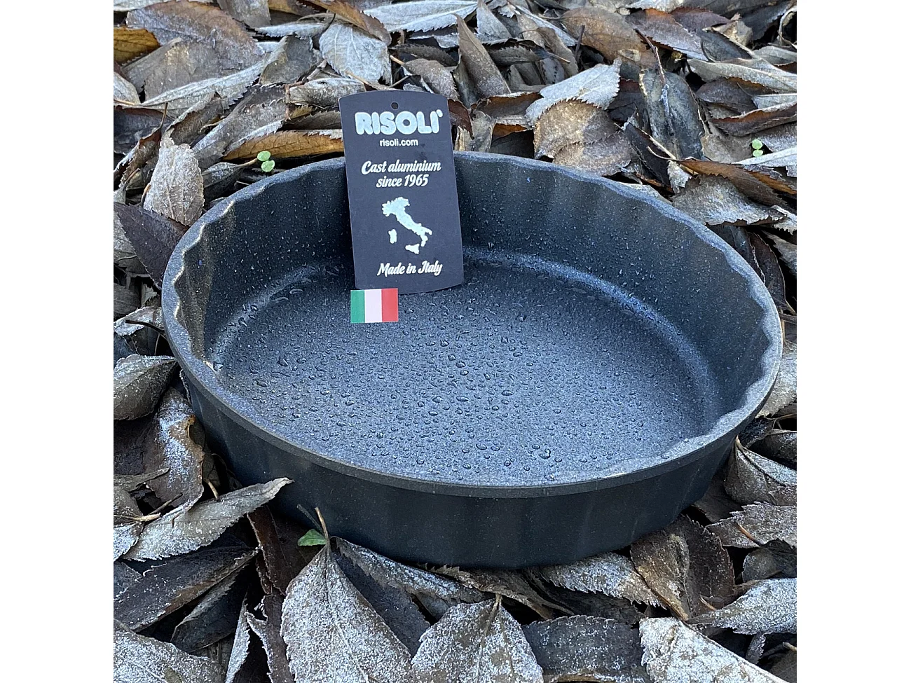 Moule à Gâteau Royal D'Alù, Noir, 24x24x5 cm, Risolì