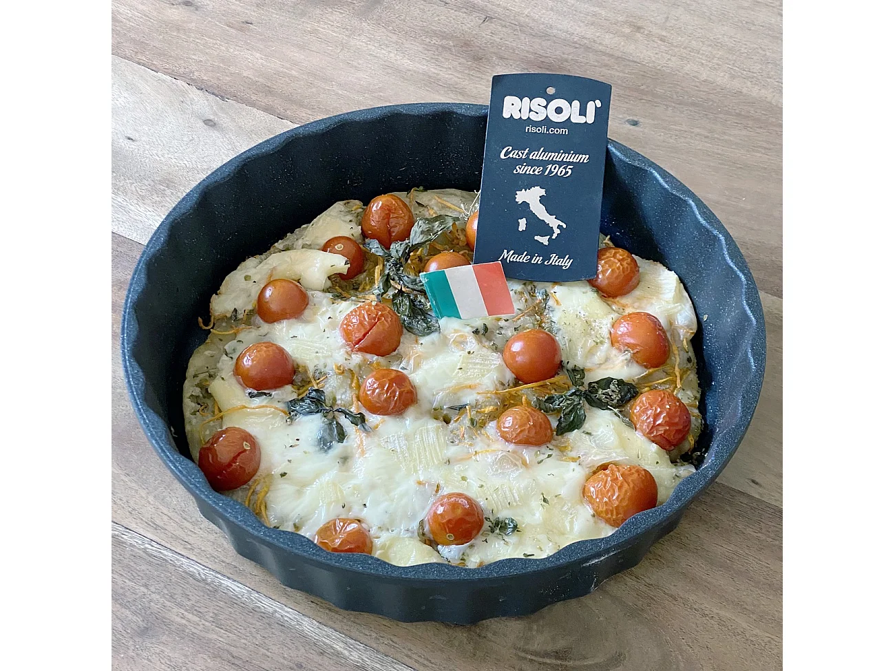 Forma do Pieczenia Royal D'Alù, Czarny, 24x24x5 cm, Risolì