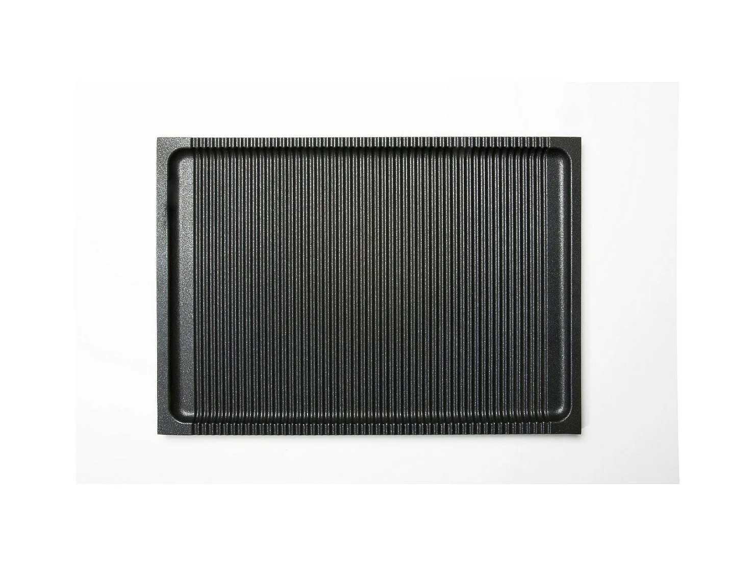 Plaque à Griller BBQ, Noir, 38x26,5x2 cm, Risolì