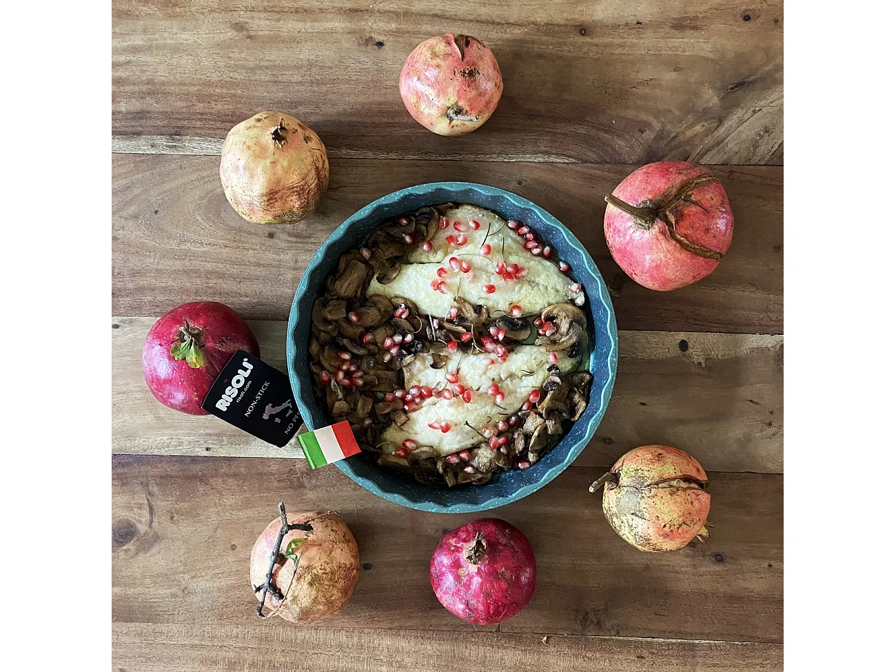 Forma do Pieczenia Royal D'Alù, Zielony, 24x24x5 cm, Risolì