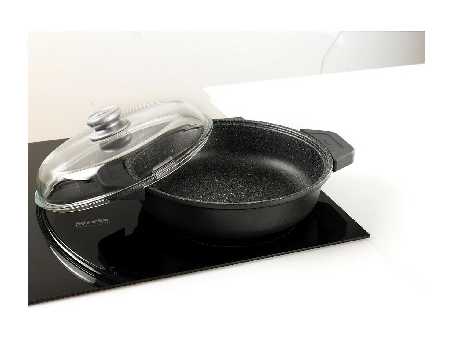 Braadpan Graniet Premium, Antraciet, 24x24x11 cm, Risolì