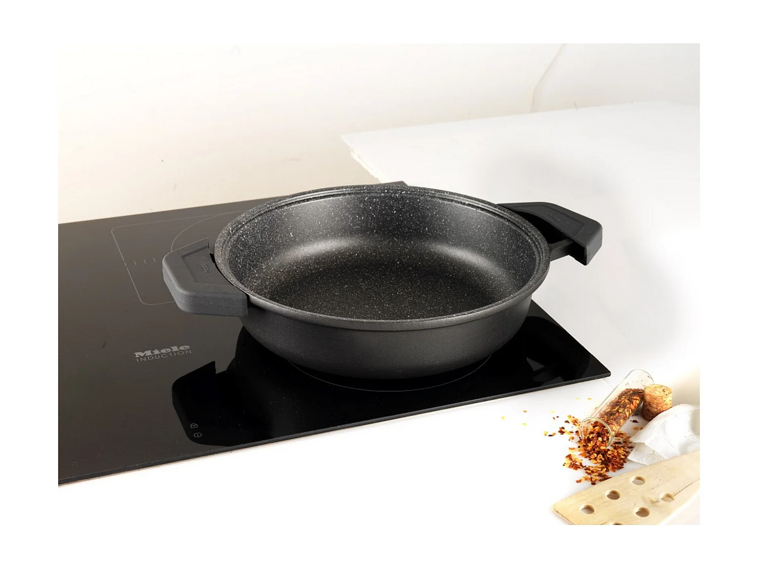 Cocotte Granite Premium, Anthracite, 20x20x10 cm, Risolì