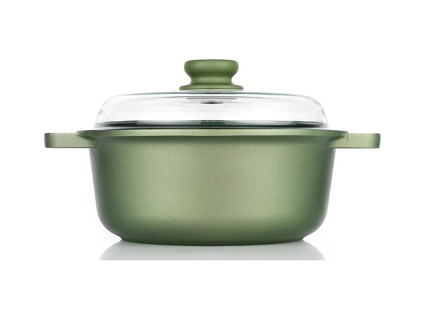 Hoge Braadpan Dr. Green, Groen, 24x24x11 cm, Risolì