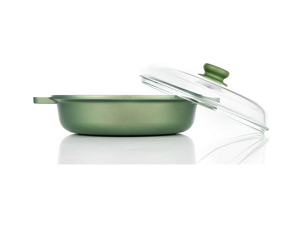 Cocotte Dr. Green, Vert, 28x28x8 cm, Risolì