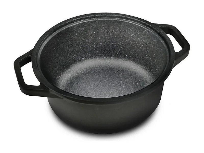 Braadpan Mini-Porties, Zwart, 16x16x6 cm, Risolì