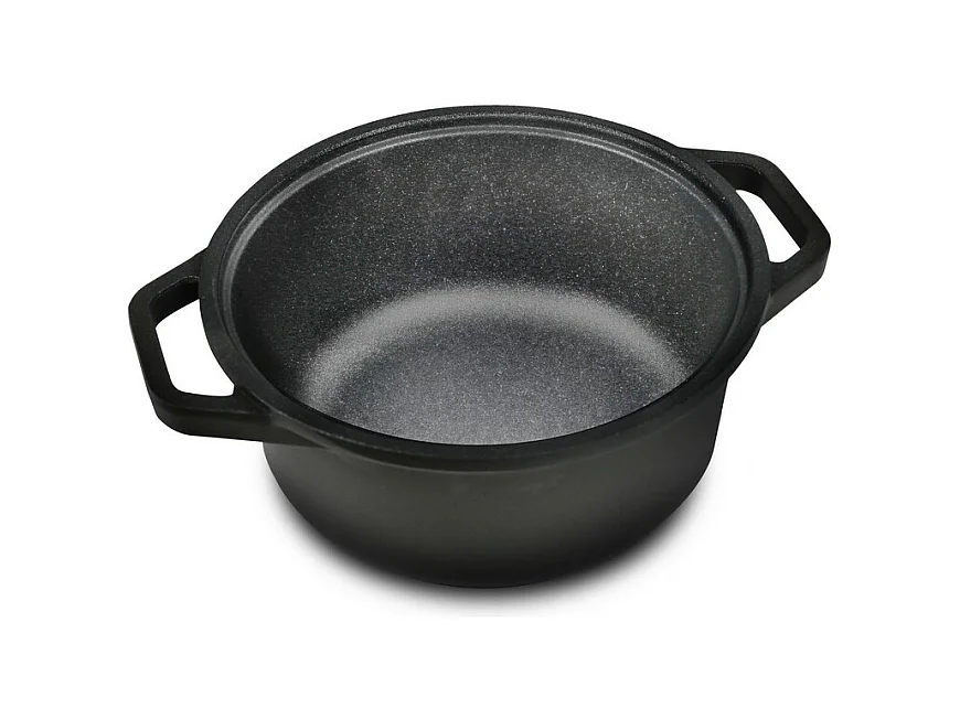 Braadpan Mini-Porties, Zwart, 16x16x6 cm, Risolì