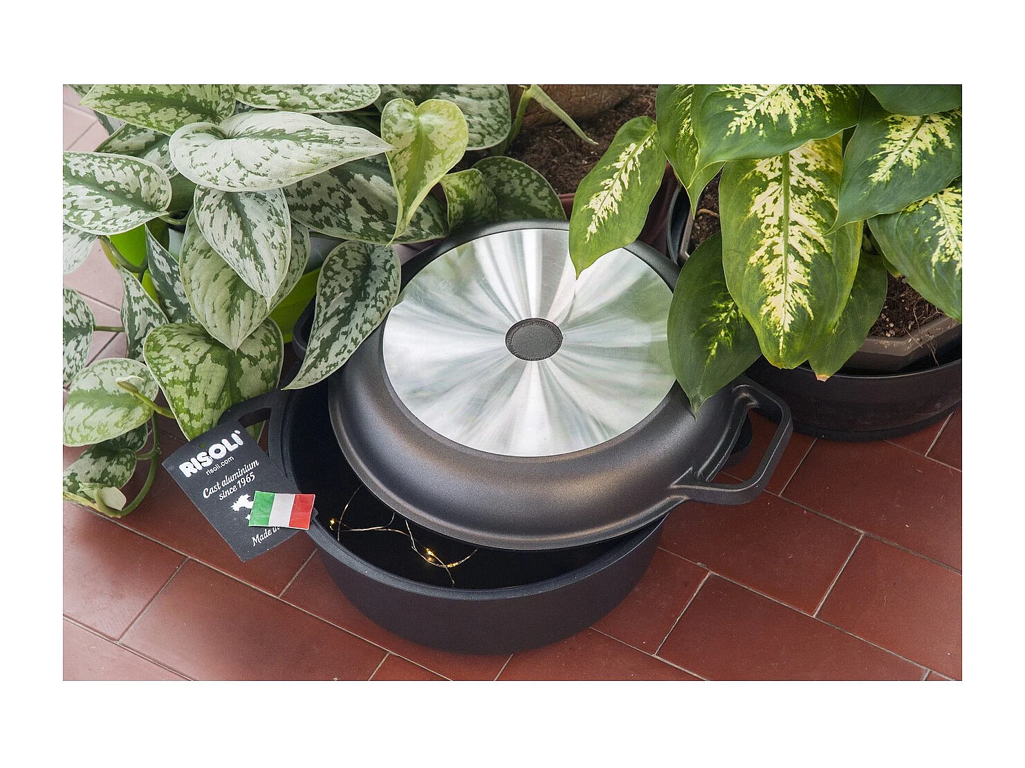 Zapiekanka Możliwość demontażu, Czarny, 24x24x10 cm, Risolì