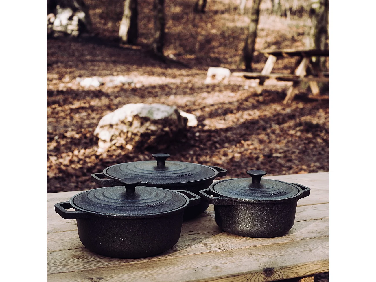 Braadpan Le Pignatte, Zwart, 24x24x11,5 cm, Risolì