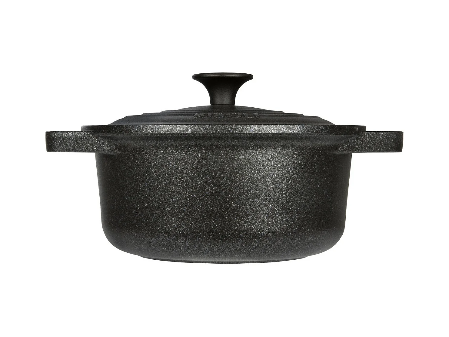 Cocotte Le Pignatte, Noir, 24x24x11,5 cm, Risolì