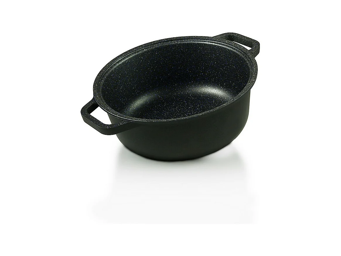 Cocotte Black Plus, Noir, 24x24x11 cm, Risolì