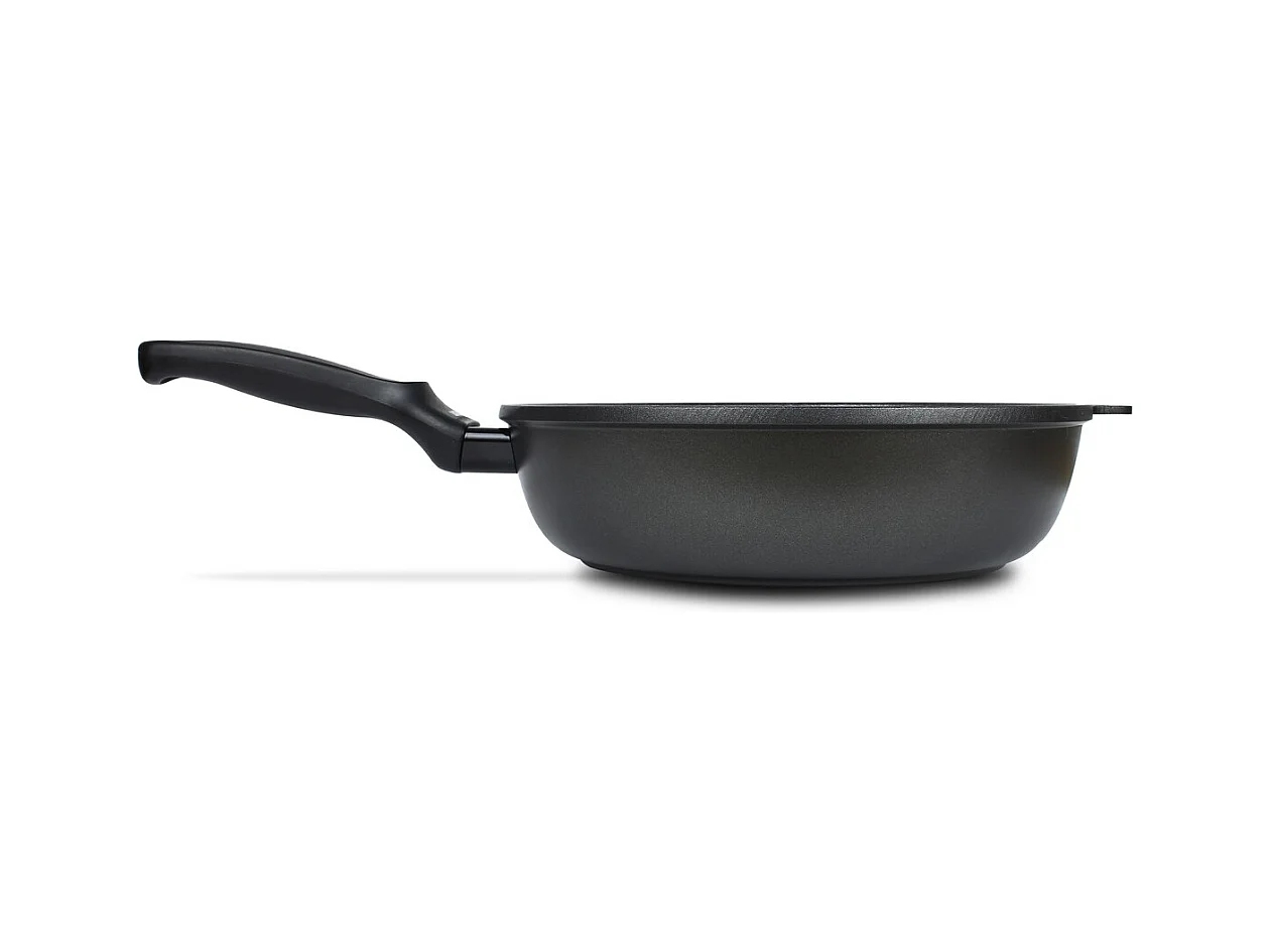 Poêle à Frire Haute Oven Removable, Noir, 24x24x8 cm, Risolì