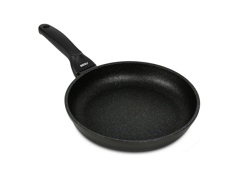 Poêle à Frire Basse Black Plus, Noir, 24x24x4 cm, Risolì