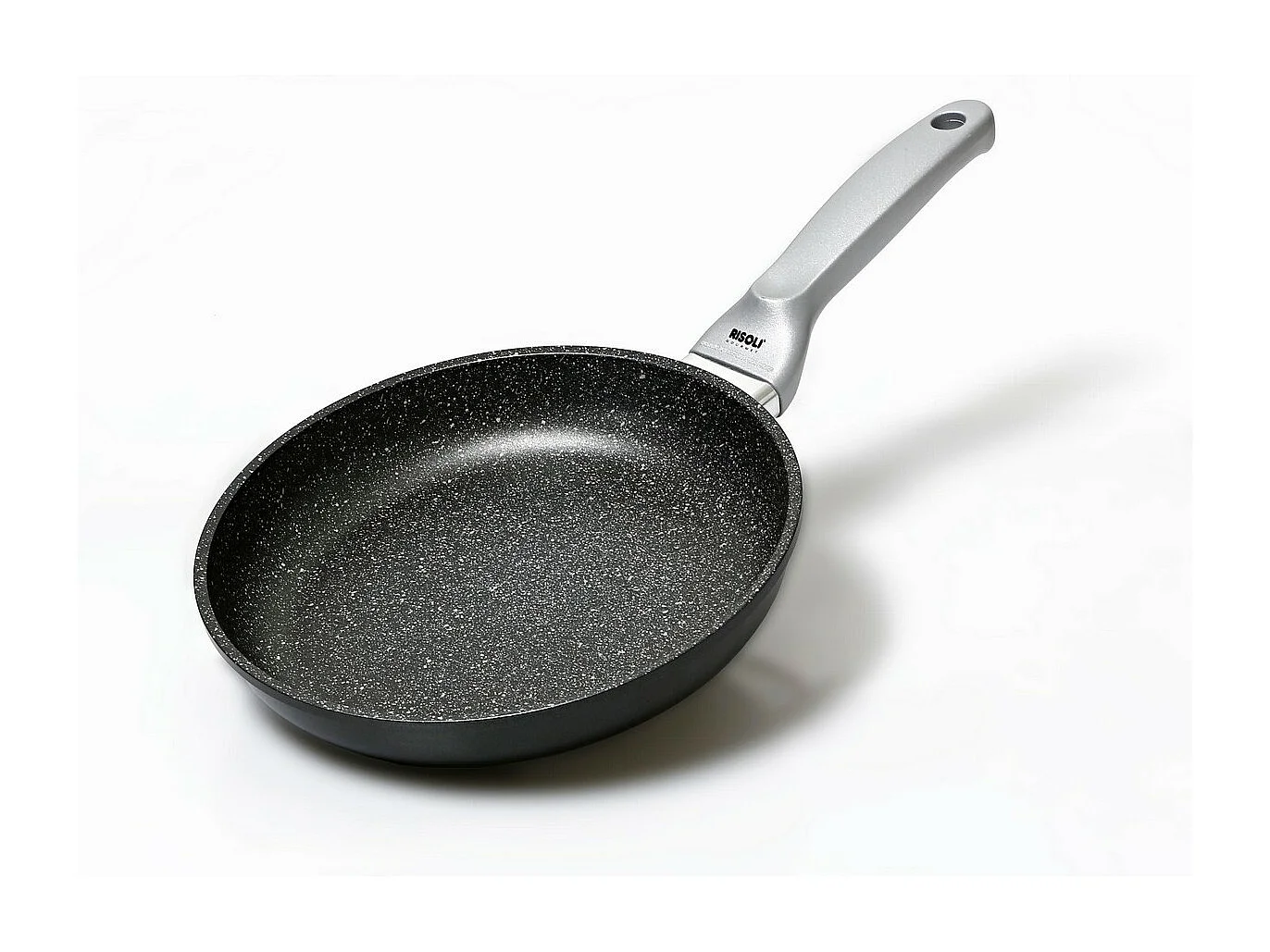 Lage Koekenpan Graniet Premium, Antraciet, 32x32x4,5 cm, Risolì