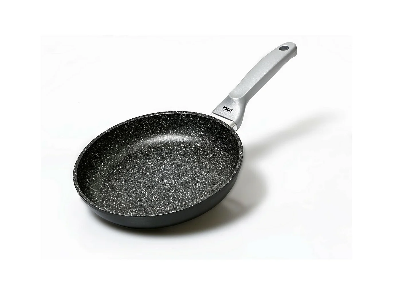Poêle à Frire Basse Granite Premium, Anthracite, 32x32x4,5 cm, Risolì
