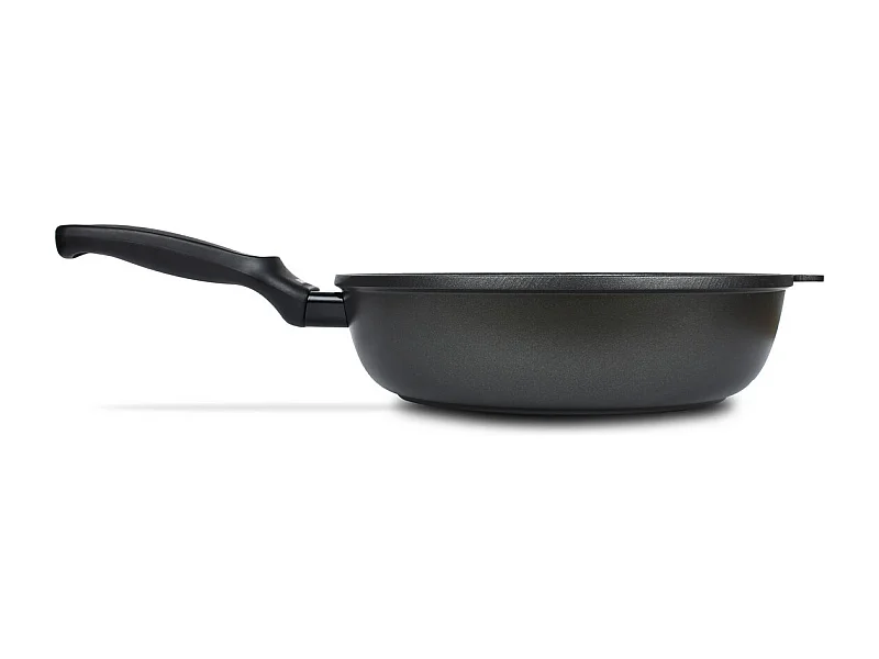 Frigideira Alta Forno Amovível, Preto, 28x28x8 cm, Risolì