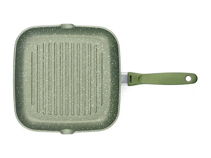 Poêle à Griller Dr. Green, Vert, 26x26x4,5 cm, Risolì