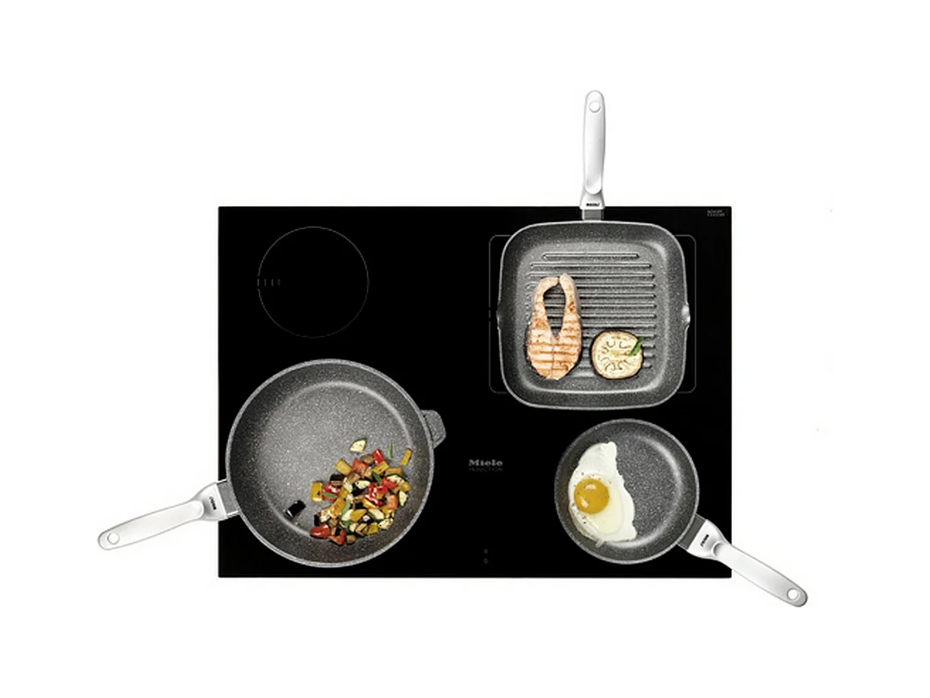 Niska Patelnia do Smażenia Granite Premium, Antracyt, 28x28x4,5 cm, Risolì