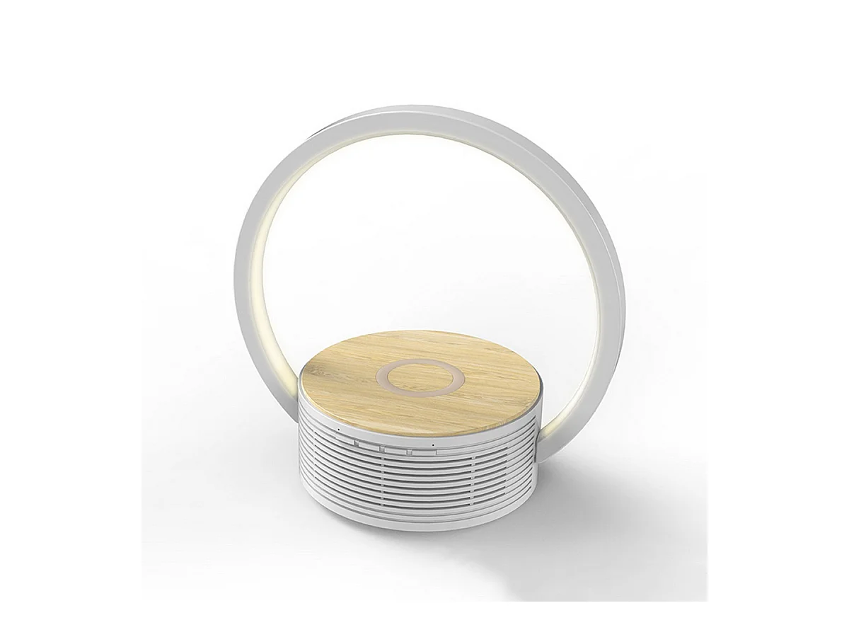 Lampe à Poser Intelligente Lilli, Blanc, 25,4x6,4x22 cm, Majestic