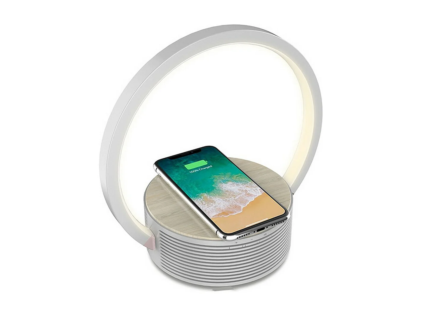 Inteligentna Lampa Stołowa Lilli, Biały, 25,4x6,4x22 cm, Majestic