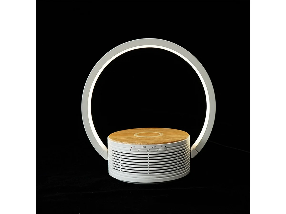 Inteligentna Lampa Stołowa Lilli, Biały, 25,4x6,4x22 cm, Majestic