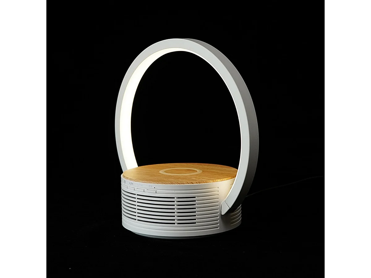 Inteligentna Lampa Stołowa Lilli, Biały, 25,4x6,4x22 cm, Majestic