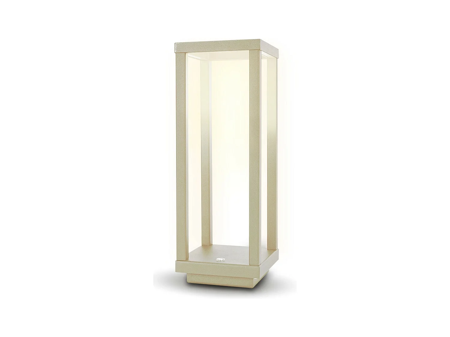 Oplaadbare Tafellamp Lea, Ivoor, 10x10x28,5 cm, Majestic