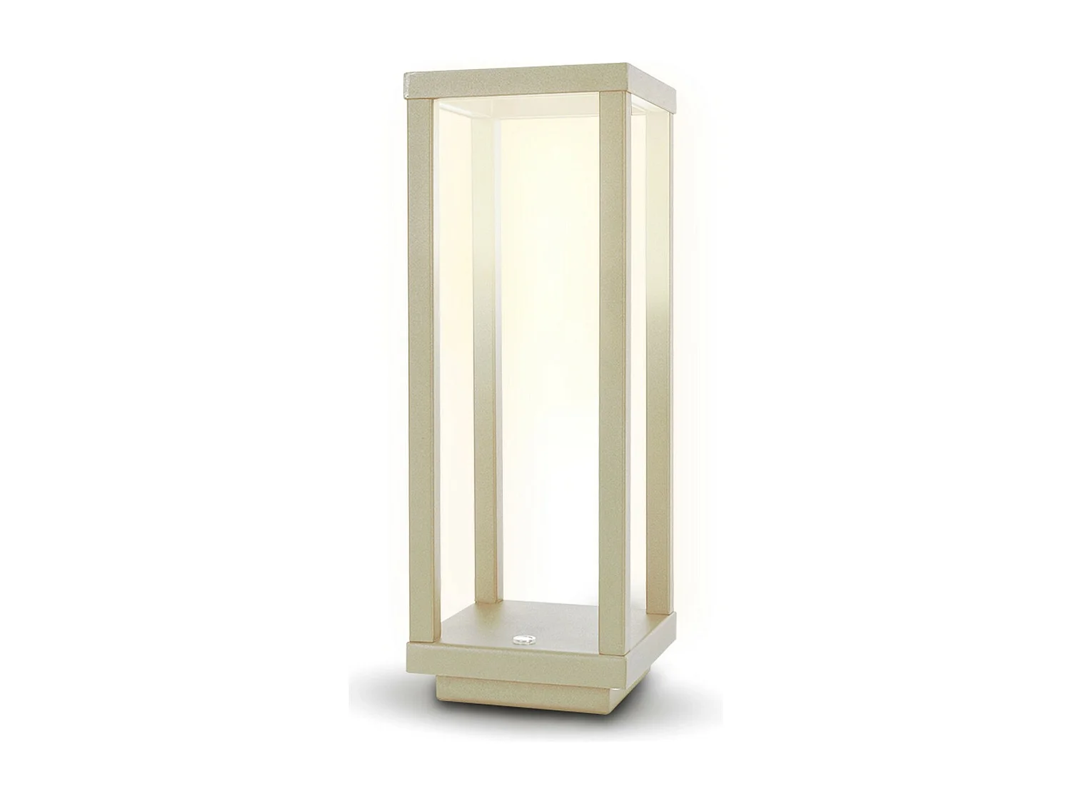 Lampe à Poser Rechargeable Lea, Ivoire, 10x10x28,5 cm, Majestic