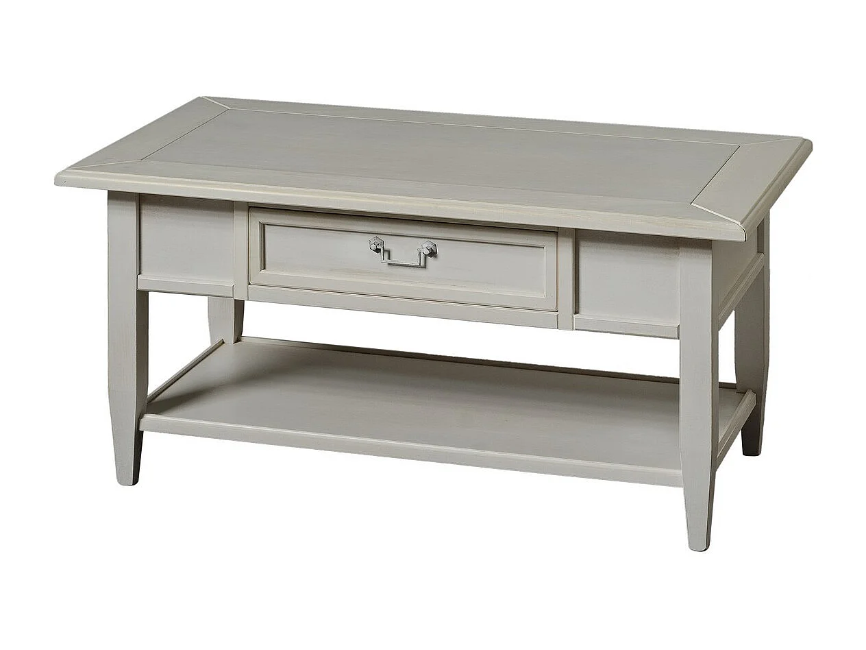 Stolik Kawowy Luisa, Biały, 97x53x46 cm, EPIKASA