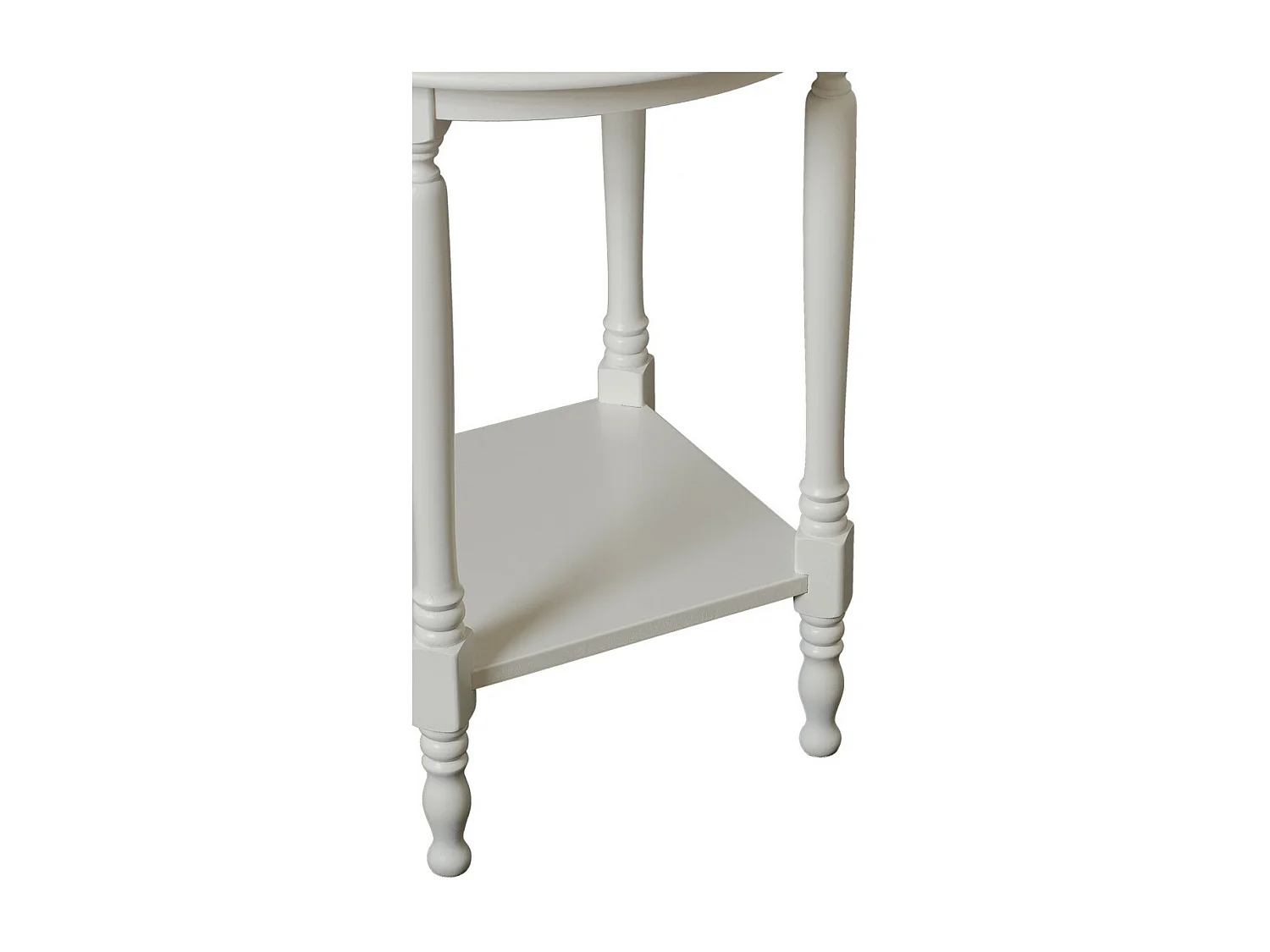 Stolik Kawowy Luisa, Biały, 50x50x63 cm, EPIKASA