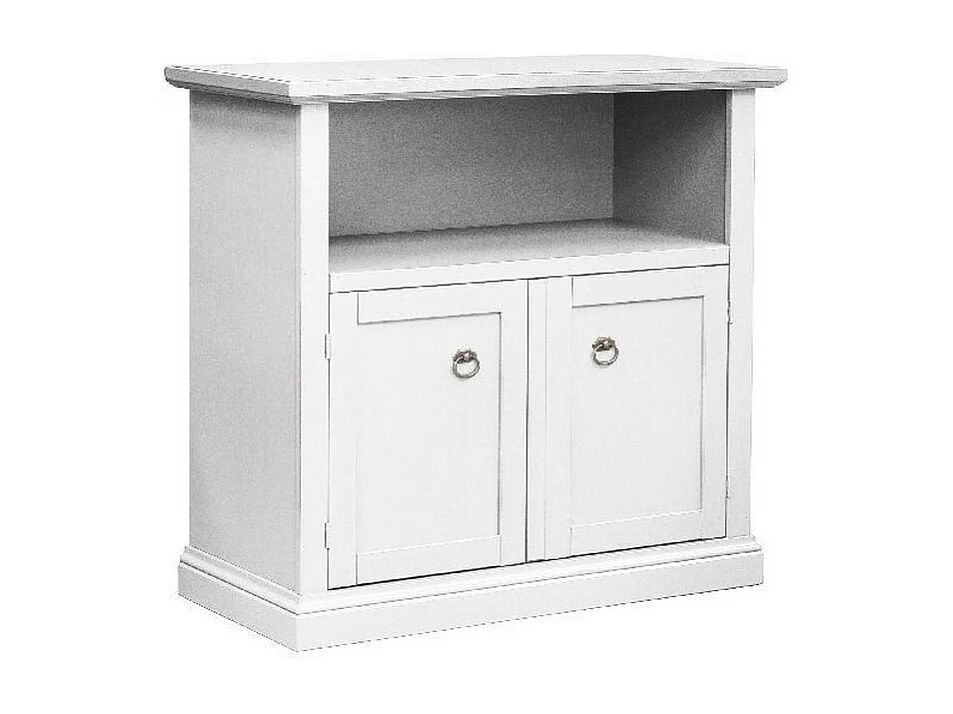 Stojak pod Telewizor Luisa, Biały, 87x40x82 cm, EPIKASA