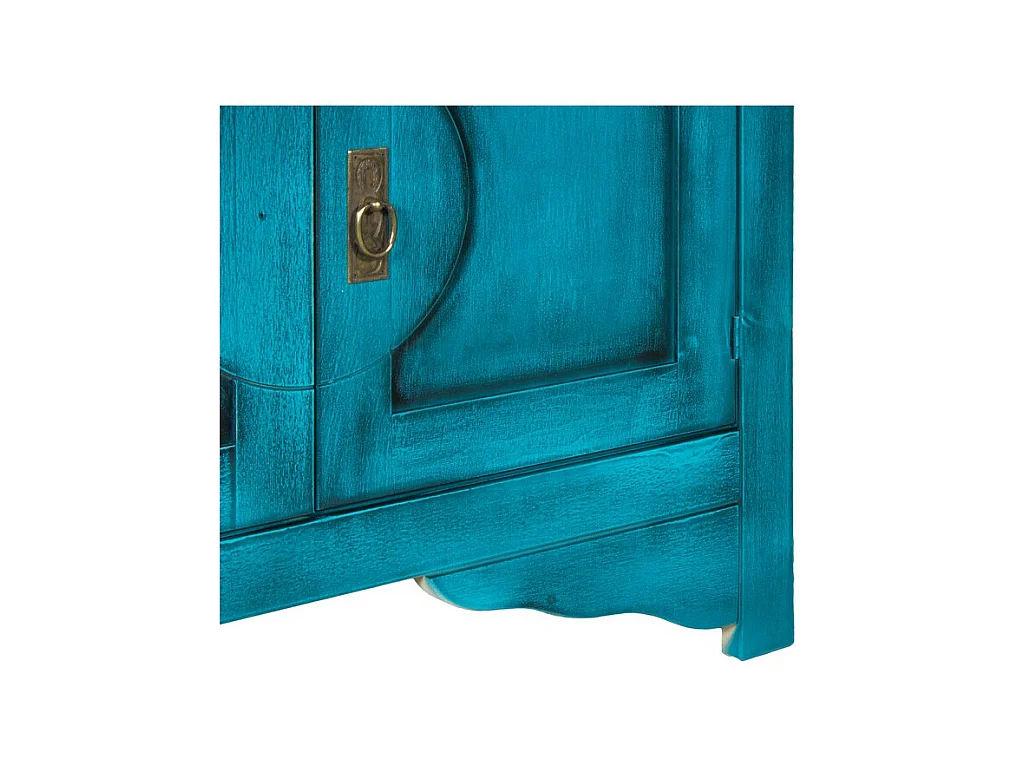 Armário Multiusos Canton, Azul, 130x37x84 cm, EPIKASA