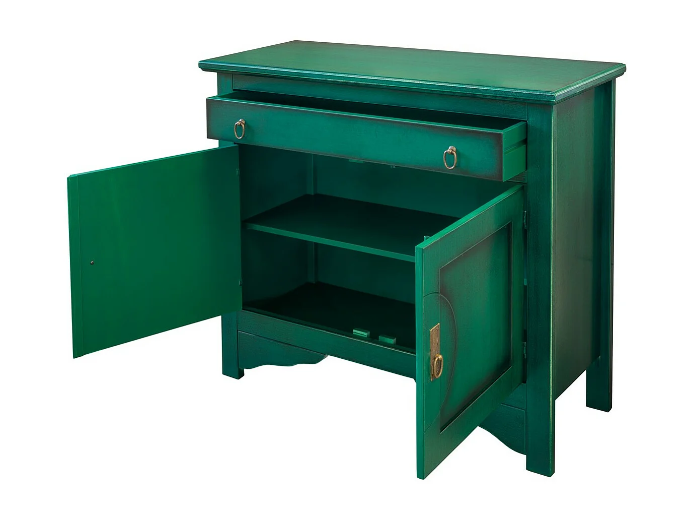 Armário Multiusos Canton, Verde, 100x37x84 cm, EPIKASA