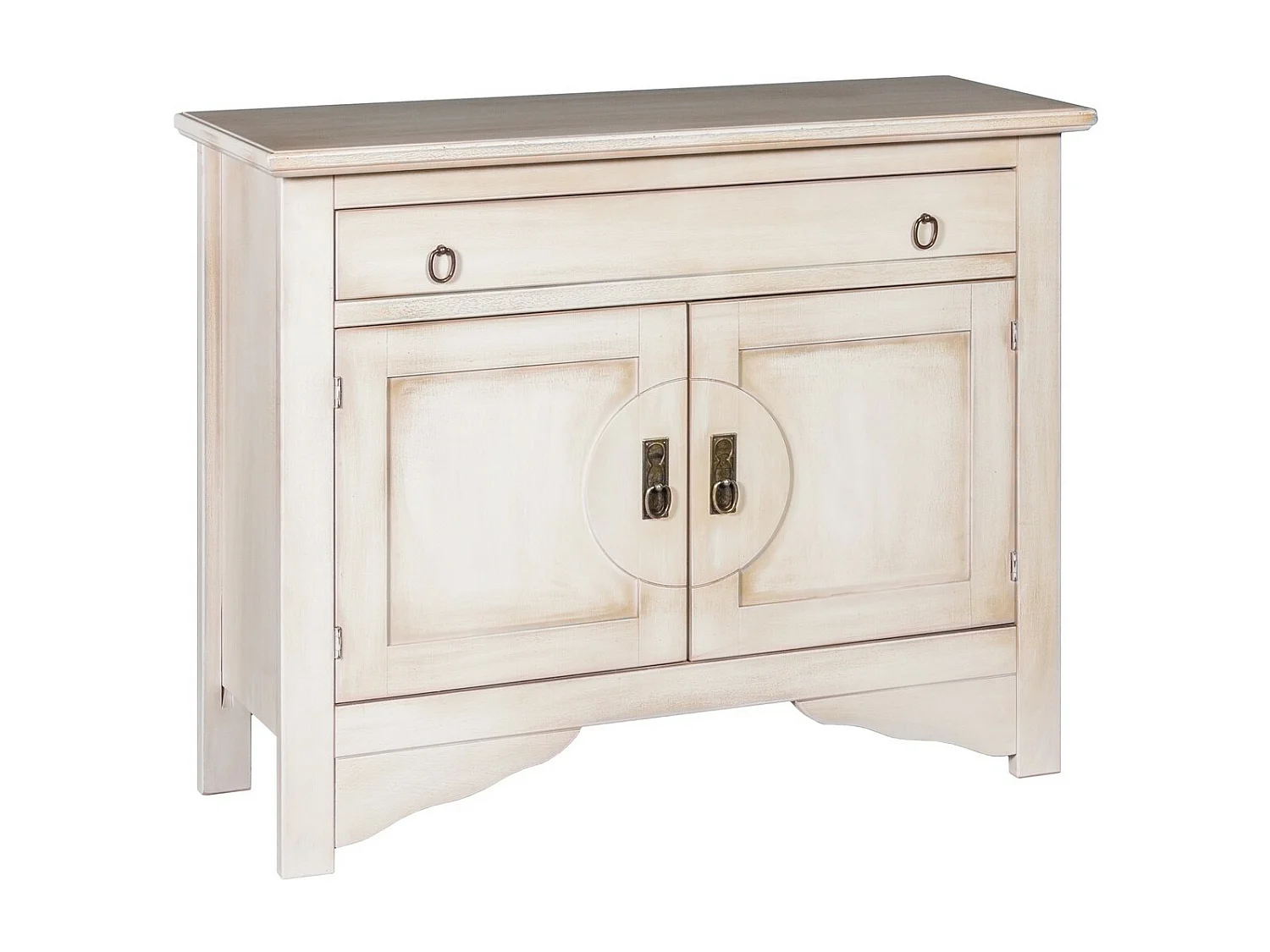 Armoire à Usages Multiples Canton, Blanc, 100x37x84 cm, EPIKASA