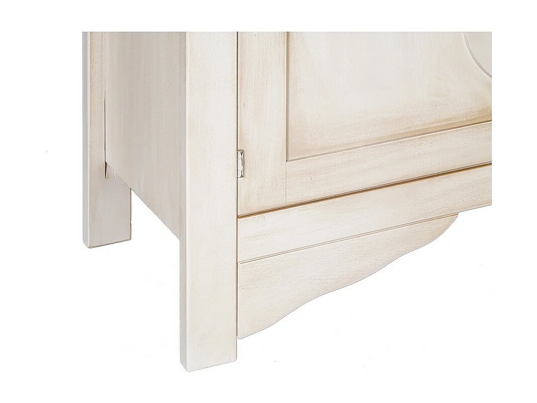 Armoire à Usages Multiples Canton, Blanc, 100x37x84 cm, EPIKASA