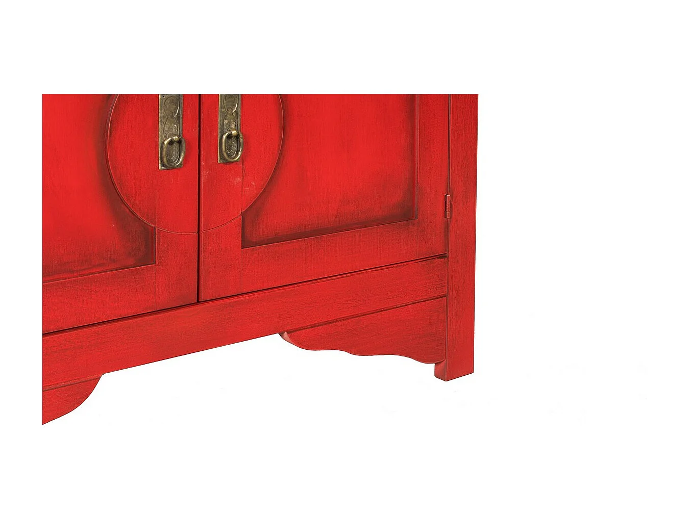 Armoire à Usages Multiples Canton, Rouge, 100x37x84 cm, EPIKASA