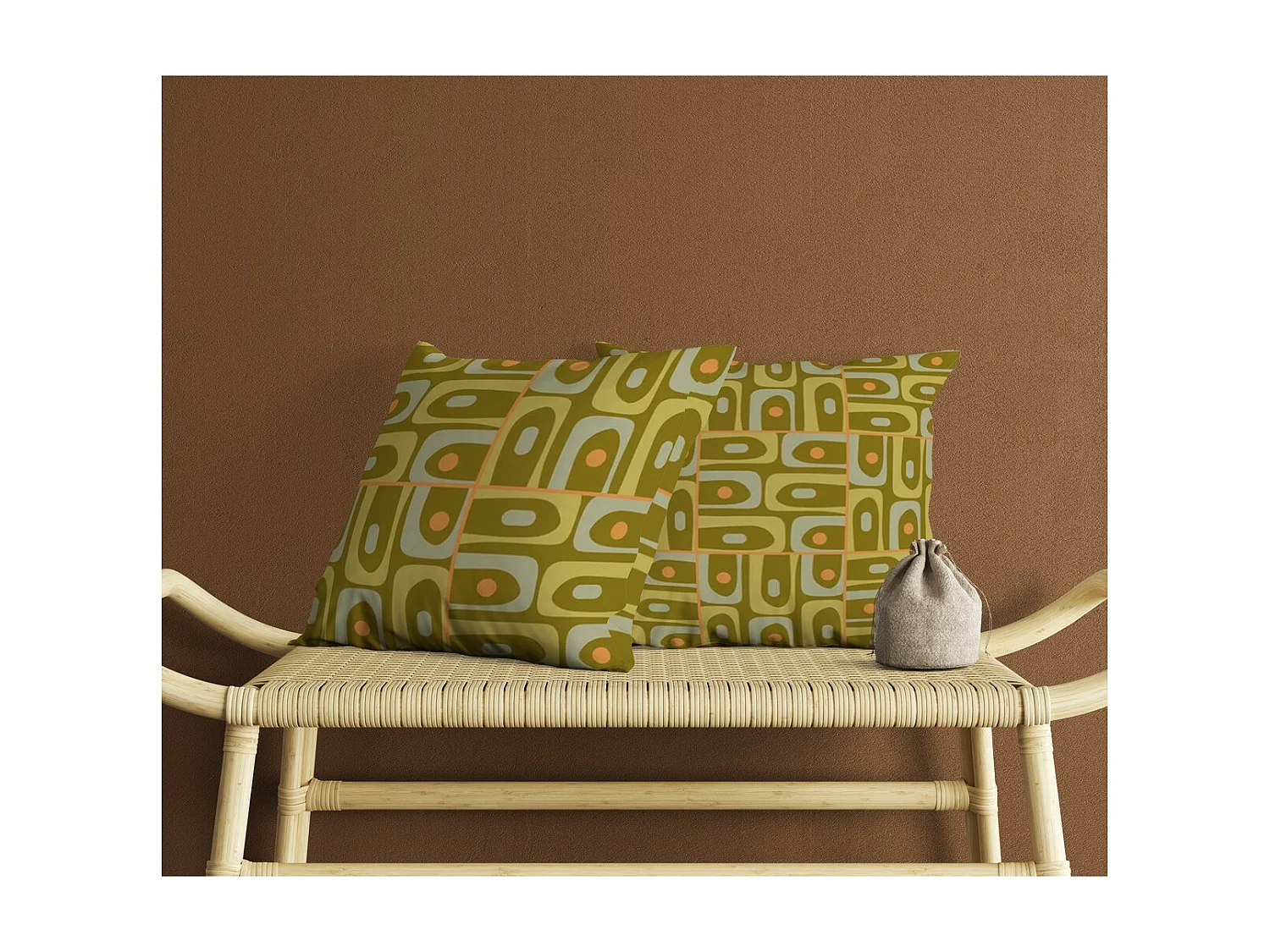 Zestaw 2 Dekoracyjnych Poszewek na Poduszki Alessandretta, Wielokolorowy, 50x50x2,5 cm, EPIKASA