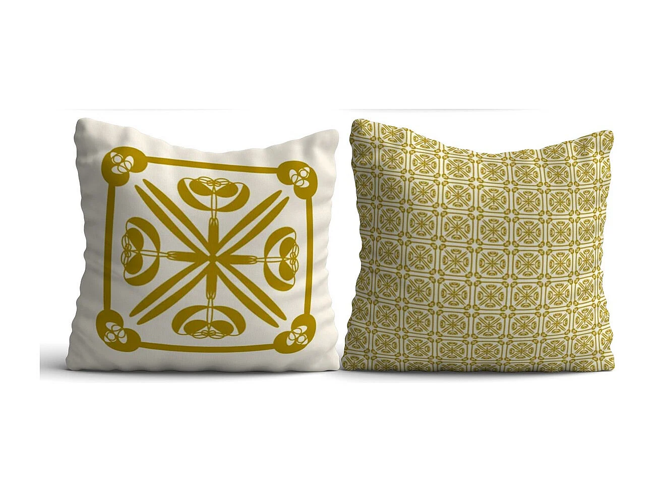 Zestaw 2 Dekoracyjnych Poszewek na Poduszki Adana, Wielokolorowy, 50x50x2,5 cm, EPIKASA