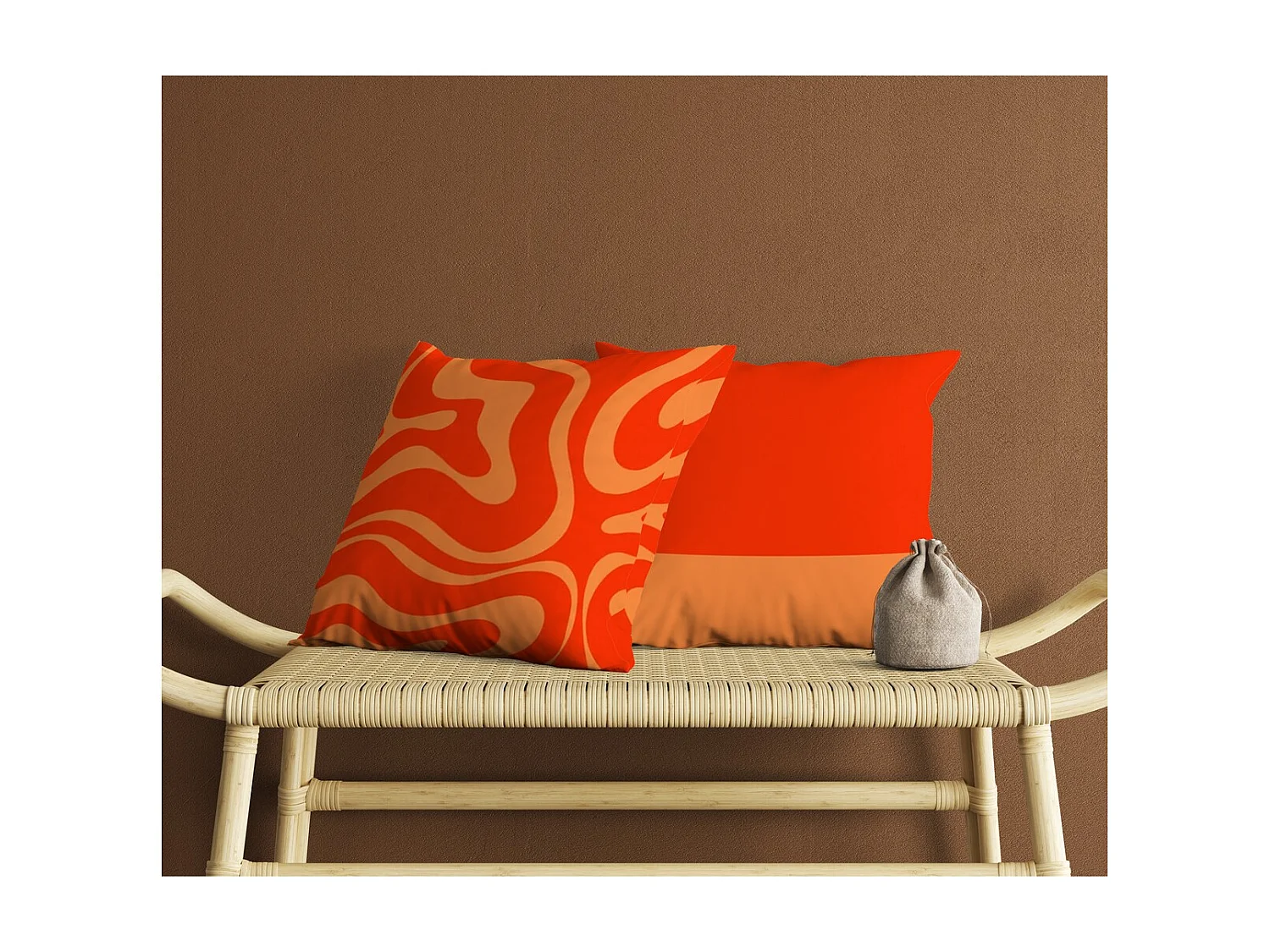 Zestaw 2 Dekoracyjnych Poszewek na Poduszki Manisa, Wielokolorowy, 50x50x2,5 cm, EPIKASA