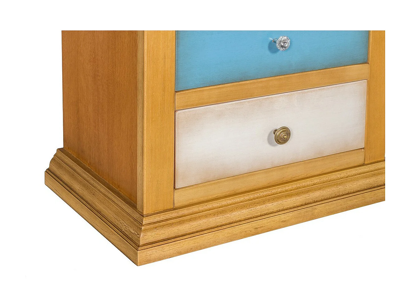 Commode à Tiroirs Arlequin, Multicouleur, 53x31x126 cm, EPIKASA