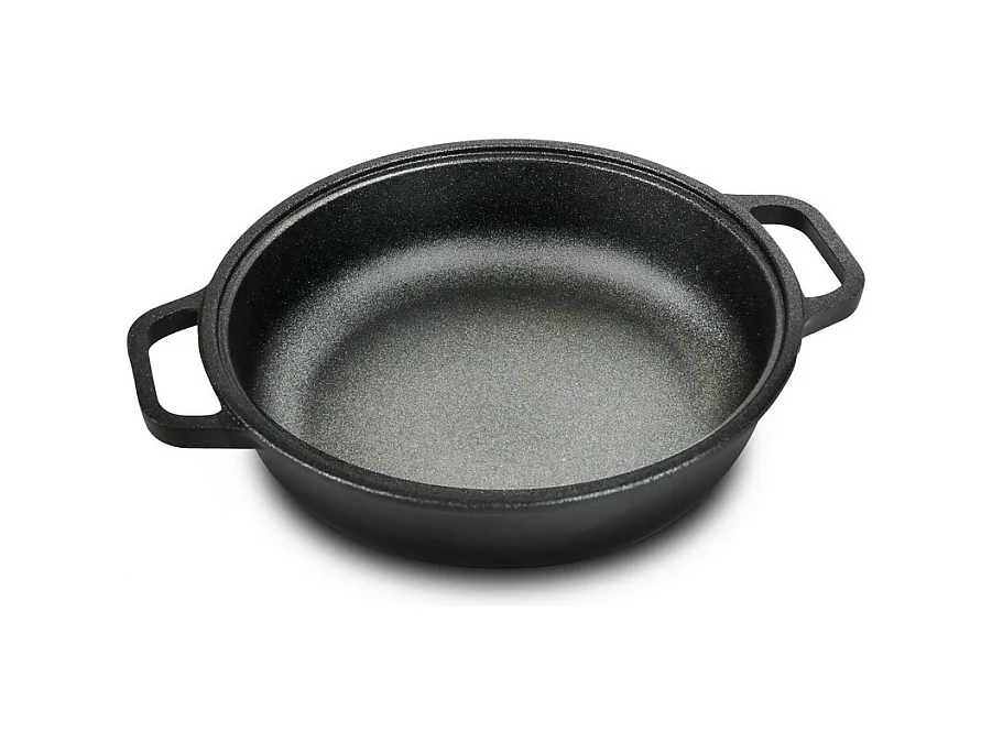 Steelpan Black Plus, Zwart, 28x28x8 cm, Risolì